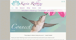 Desktop Screenshot of karinrobbinslcsw.com